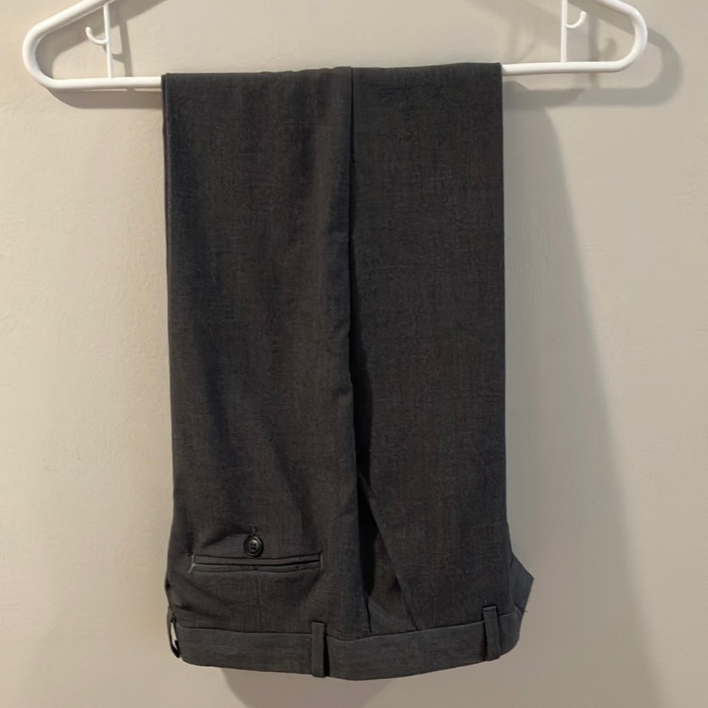 Boys Gray Dress Pants